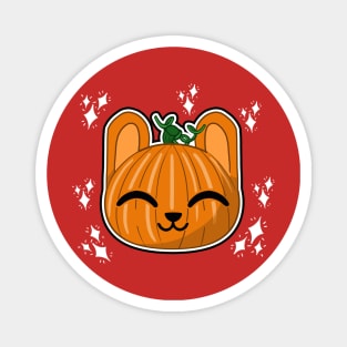 Pumpkin Bunny Magnet